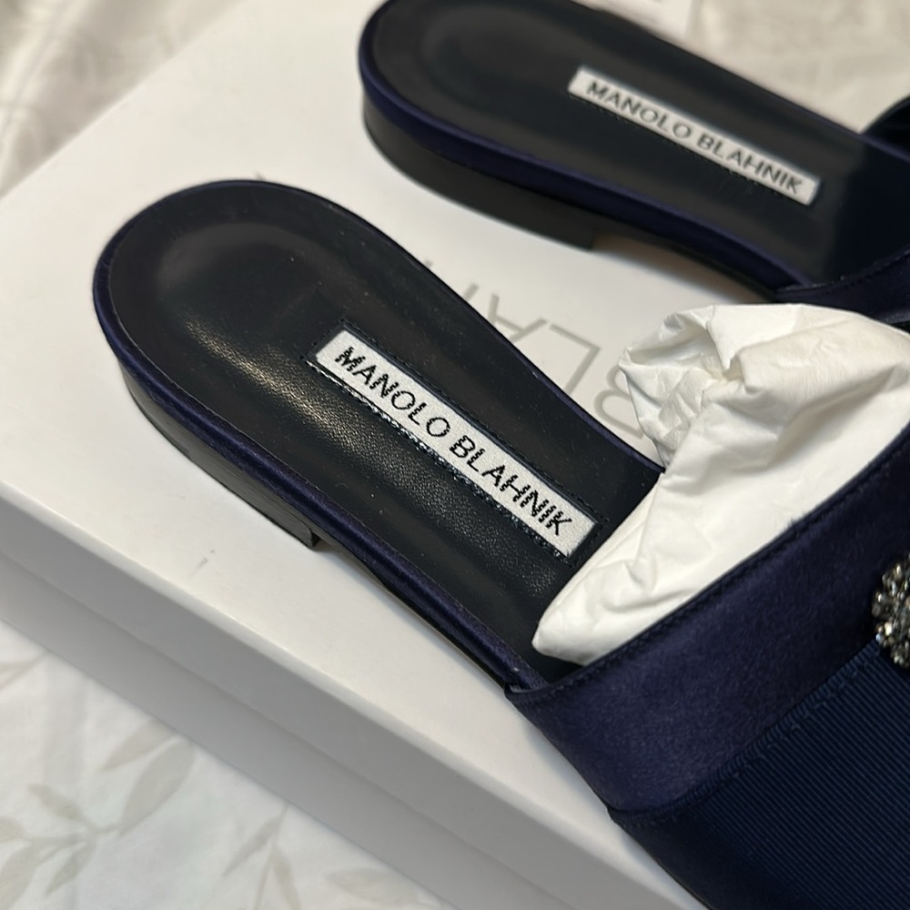 Manolo Blahnik Flat Sandals - Picture 6 of 6